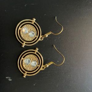 Harry Potter Time Turner Earrings